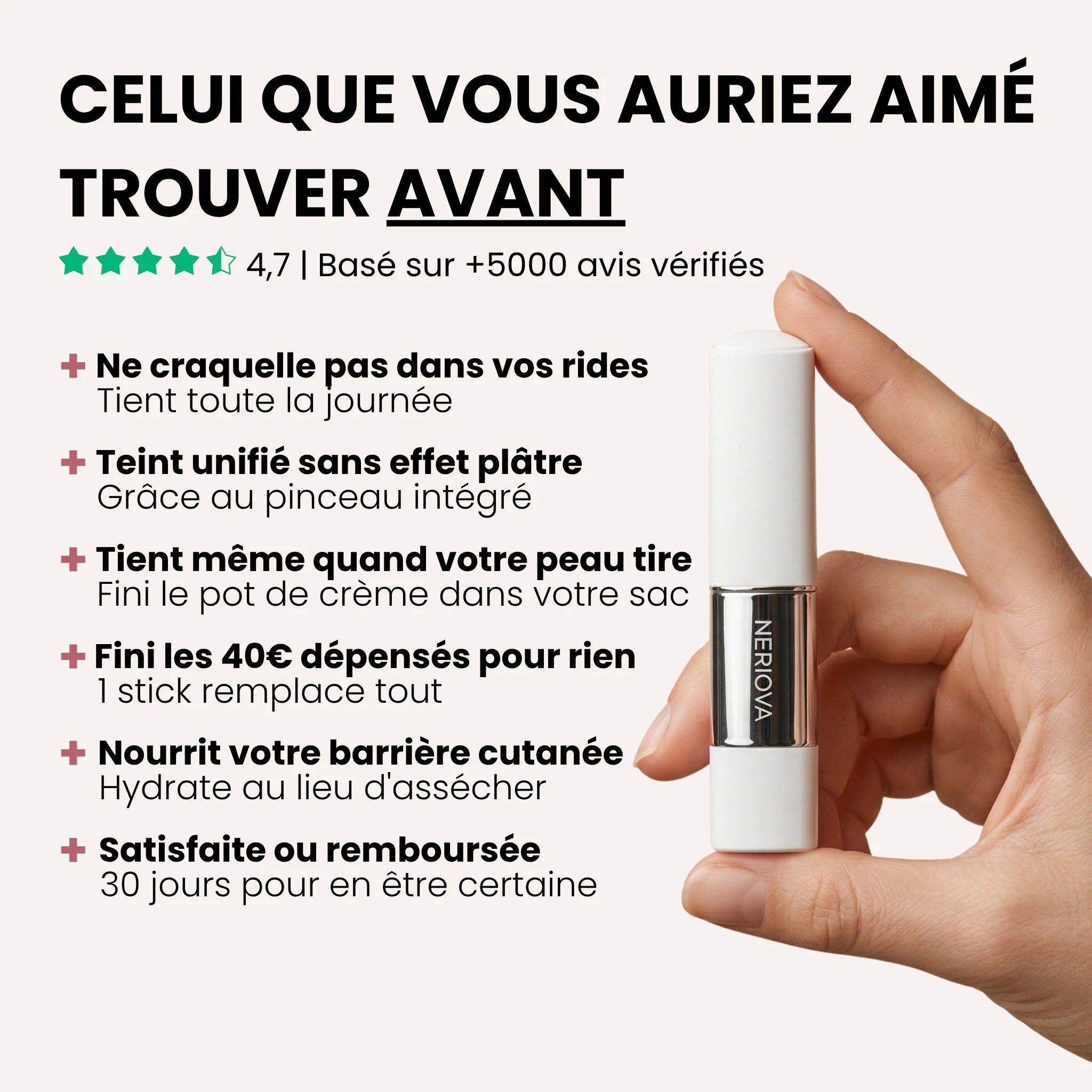 OneShade - Le Fond de Teint Stick Qui Comprend Votre Peau